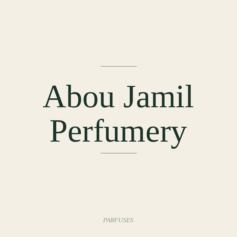 Abou Jamil Perfumery