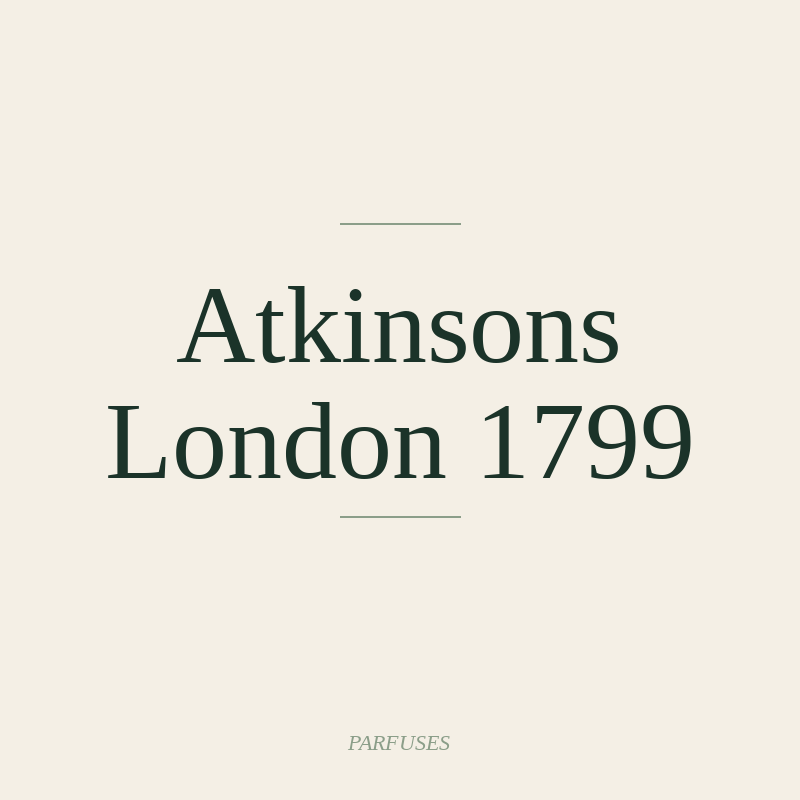 Atkinsons London 1799