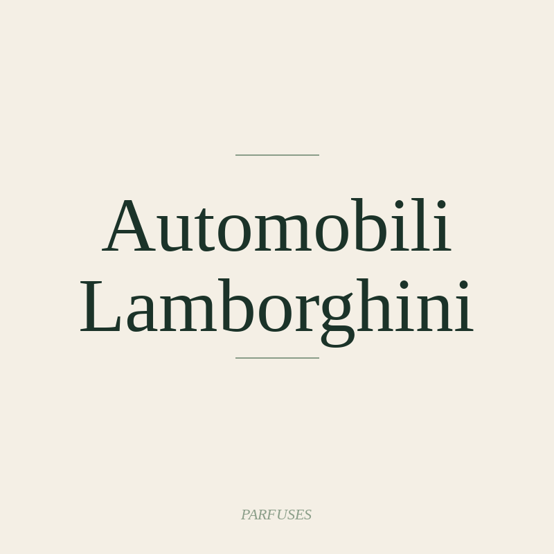 Automobili Lamborghini