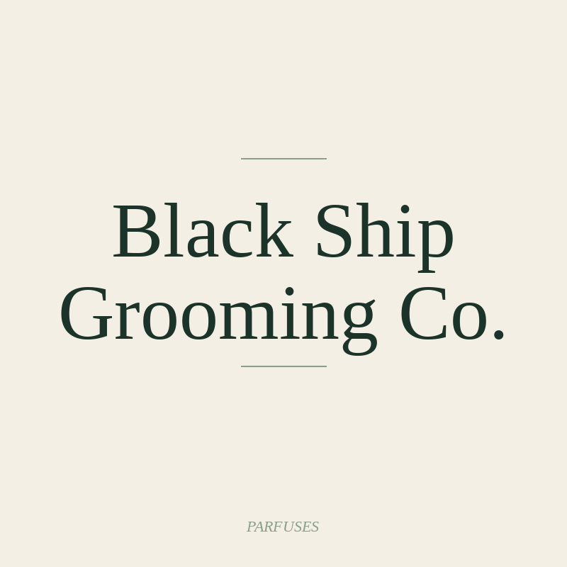 Black Ship Grooming Co.