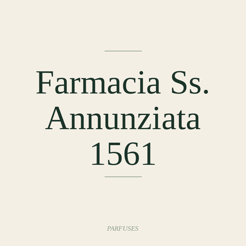 Farmacia Ss. Annunziata 1561