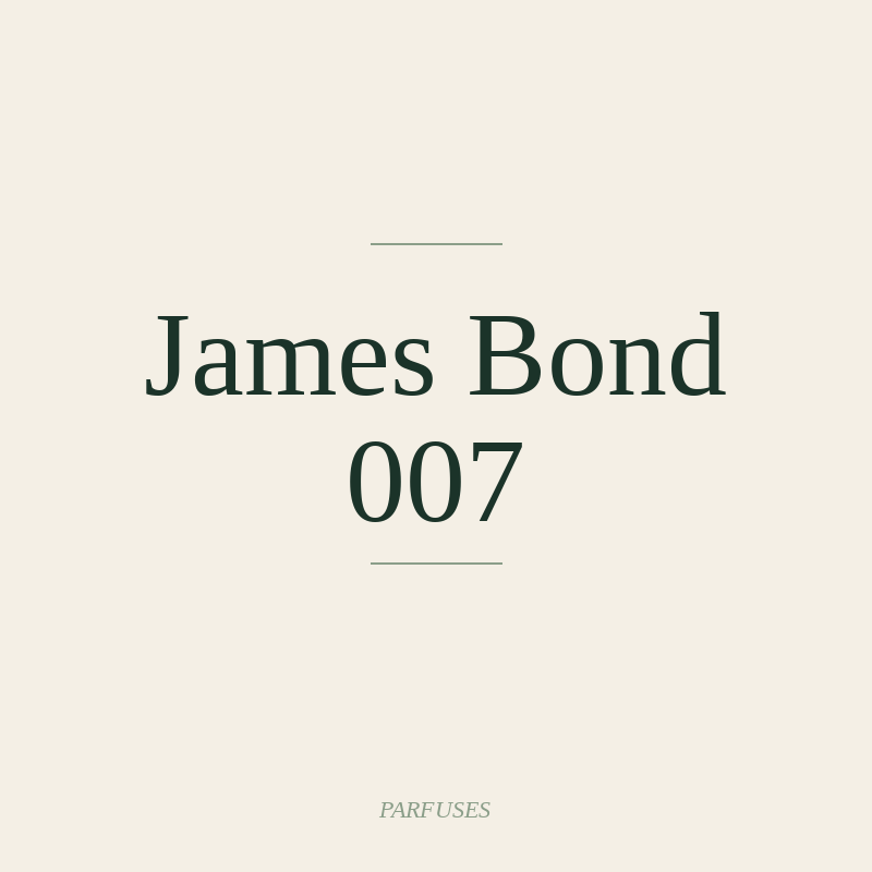 James Bond 007