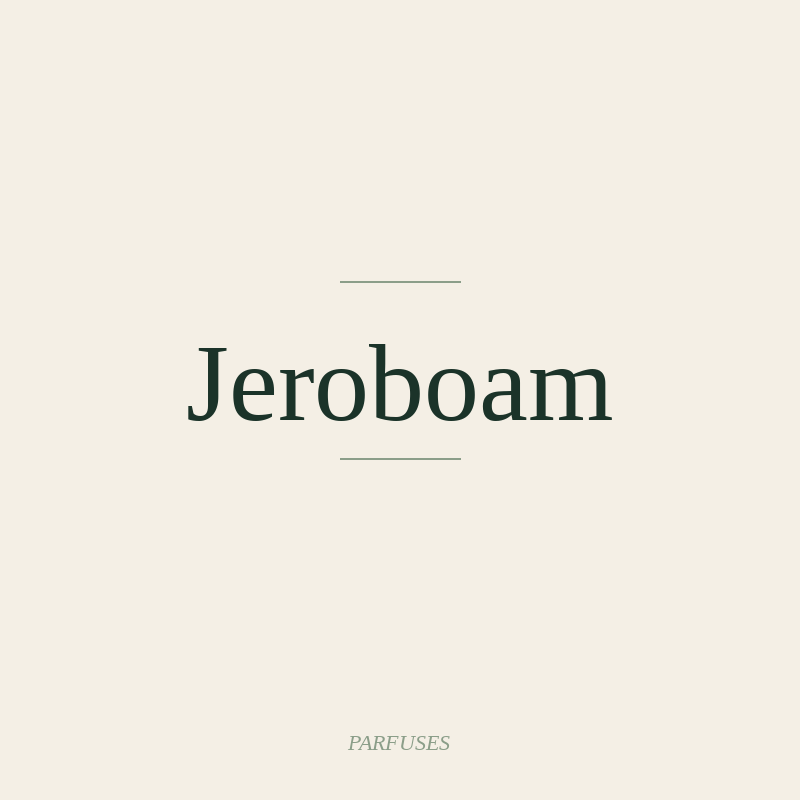 Jeroboam