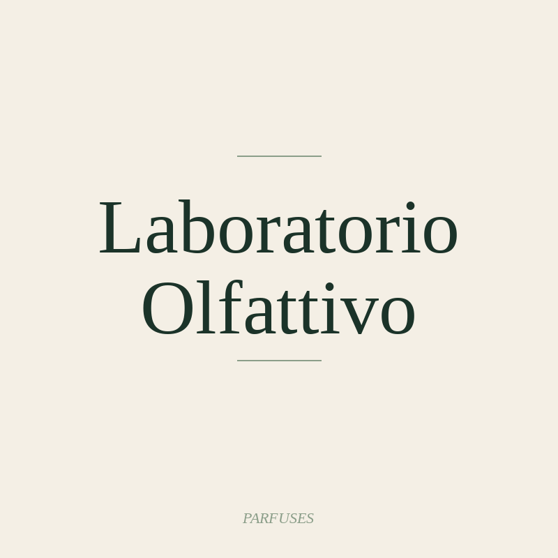 Laboratorio Olfattivo
