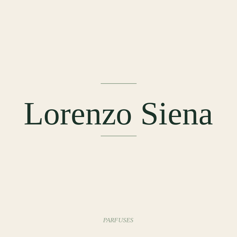 Lorenzo Siena