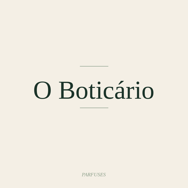 O Boticário