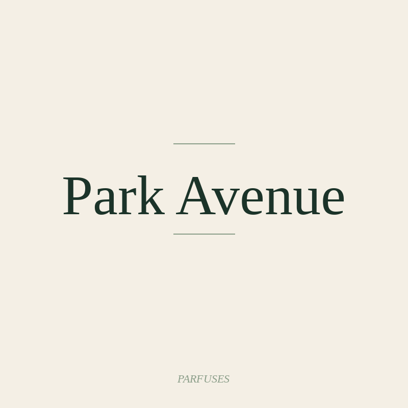 Park Avenue