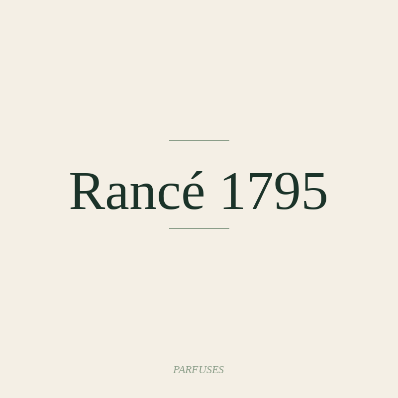Rancé 1795