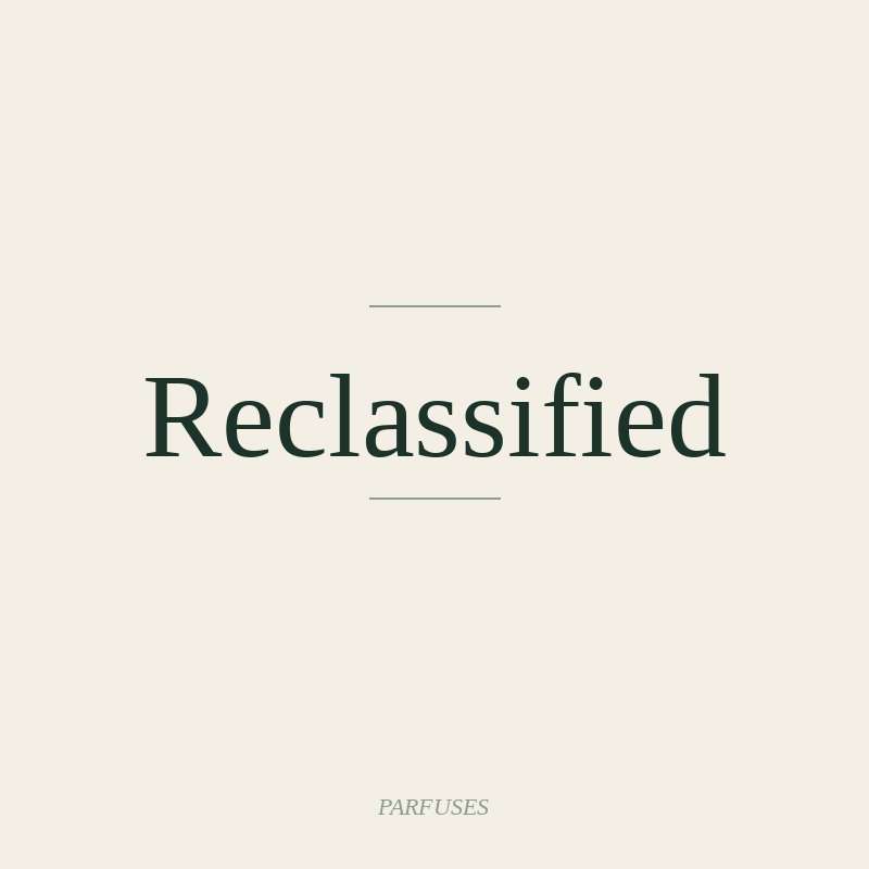 Reclassified
