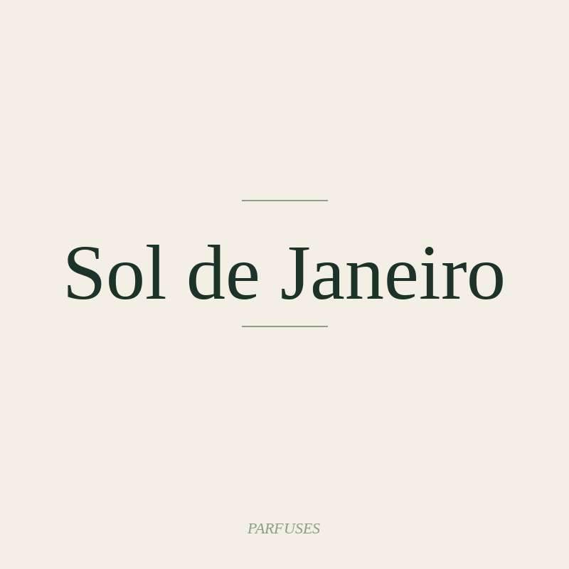 Sol de Janeiro