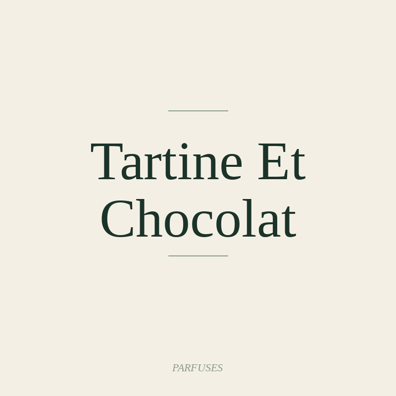 Tartine Et Chocolat