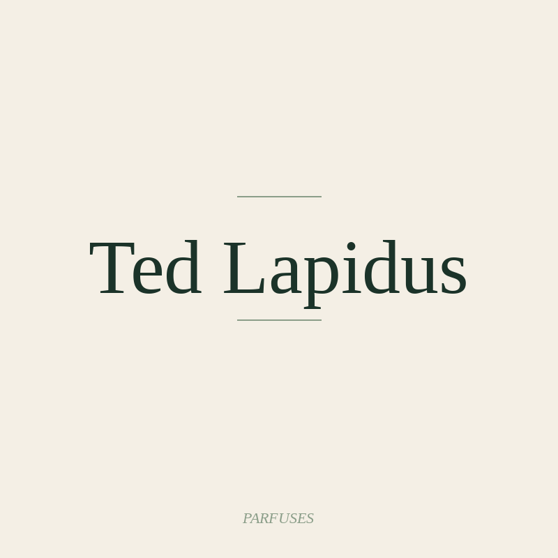 Ted Lapidus