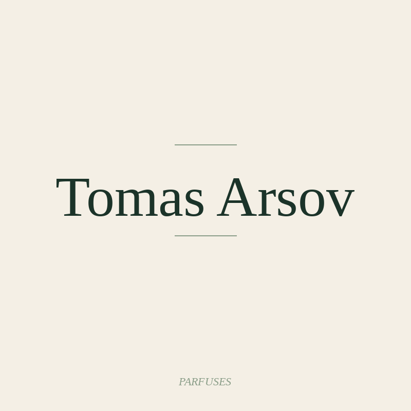 Tomas Arsov
