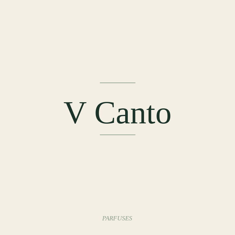 V Canto