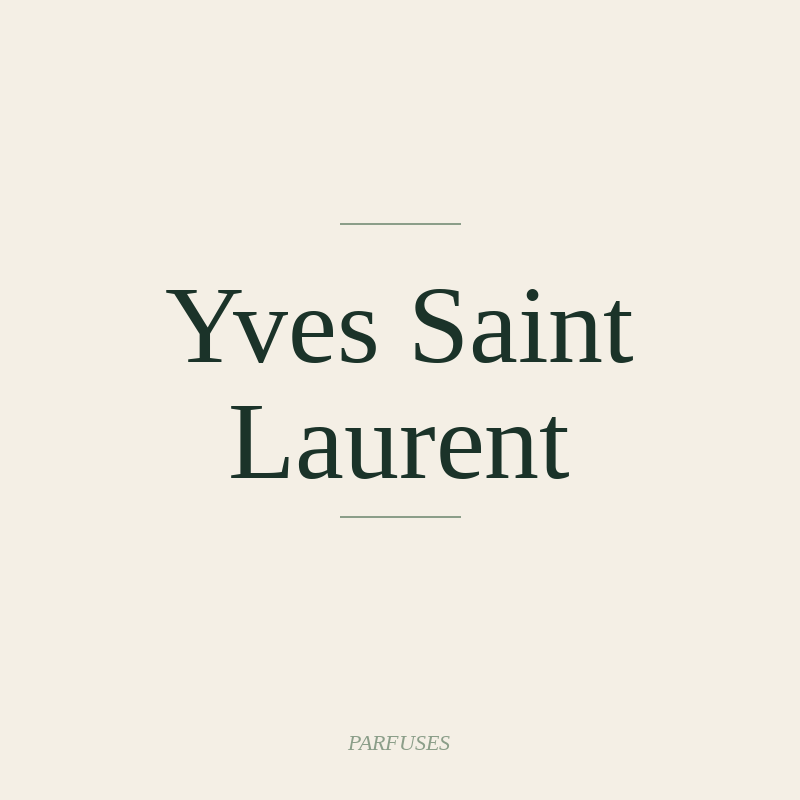 Yves Saint Laurent